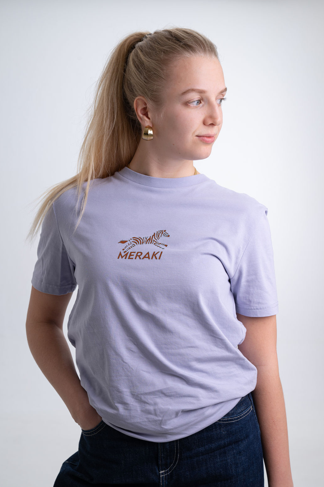 Zebra Run / lavender